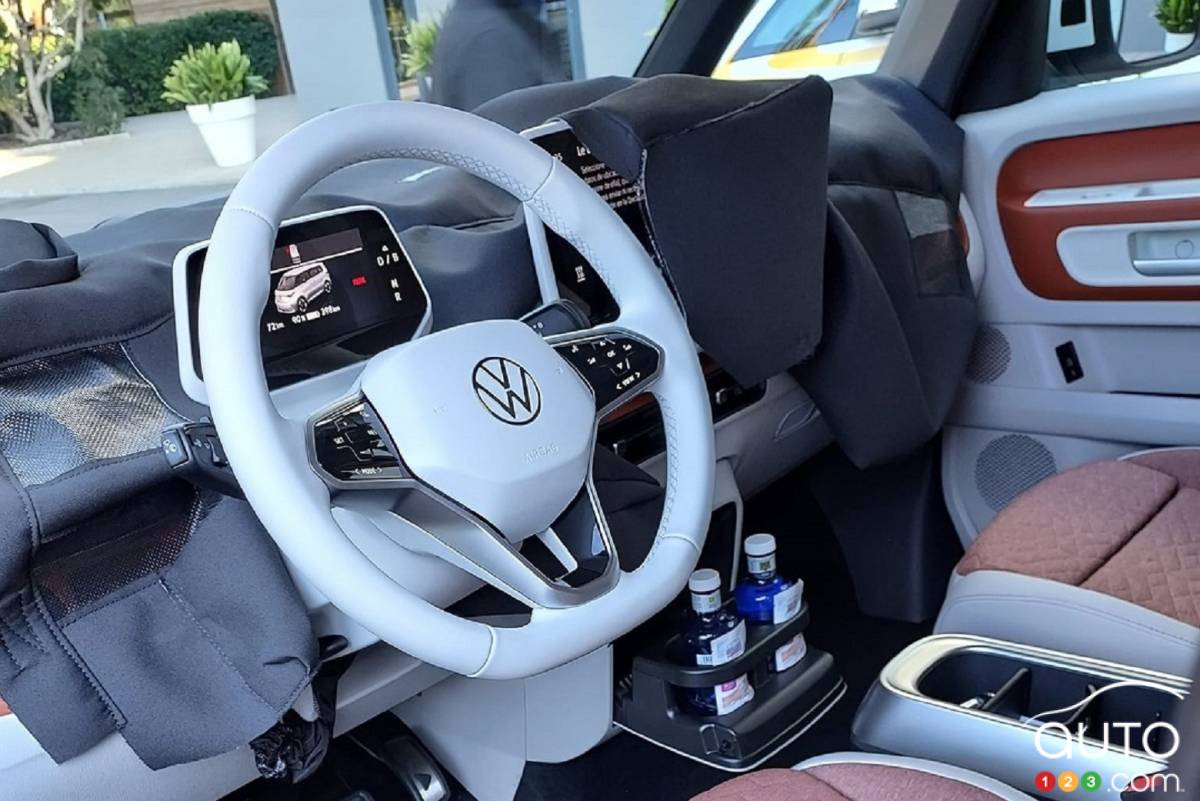 Leaked Interior Photos of the Volkswagen ID.Buzz Surface Online